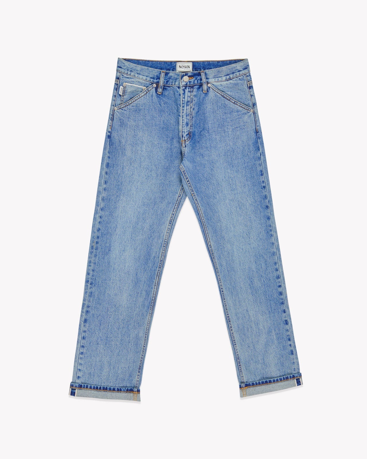 Stride Fit Mid-Wash Jeans