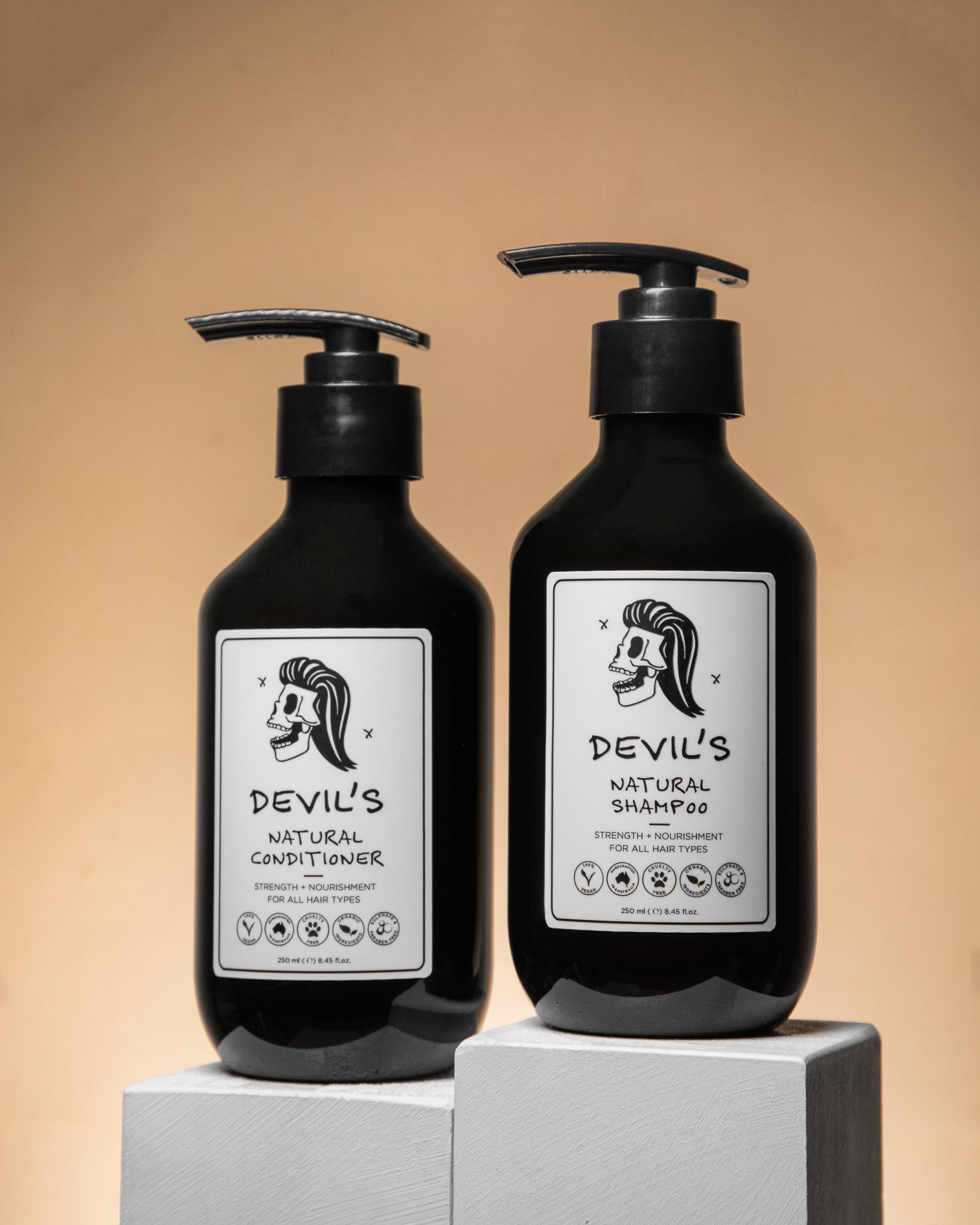 MENS NATURAL STRENGHTENING PACK - SHAMPOO & CONDITIONER