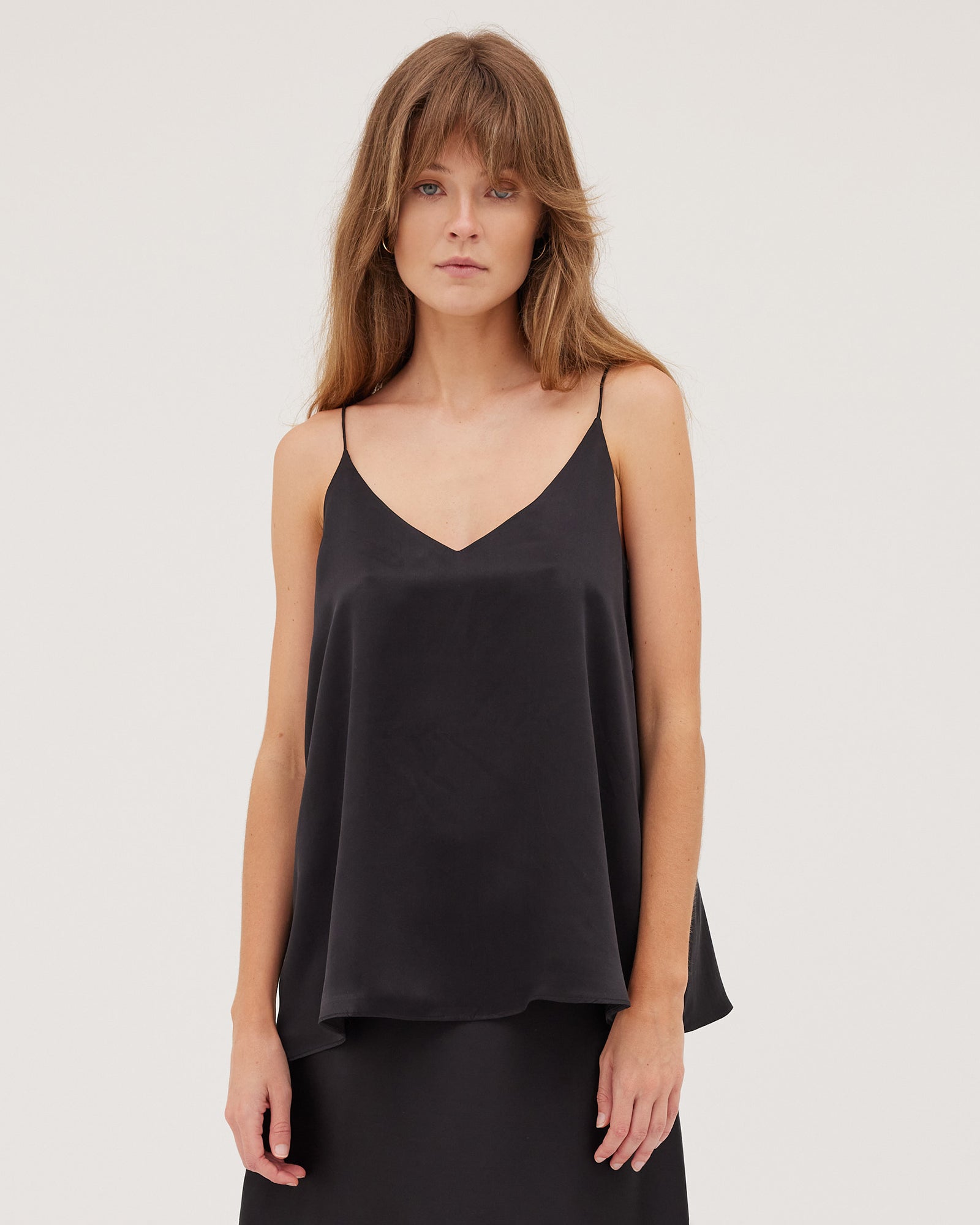 The Silk Camisole | Black