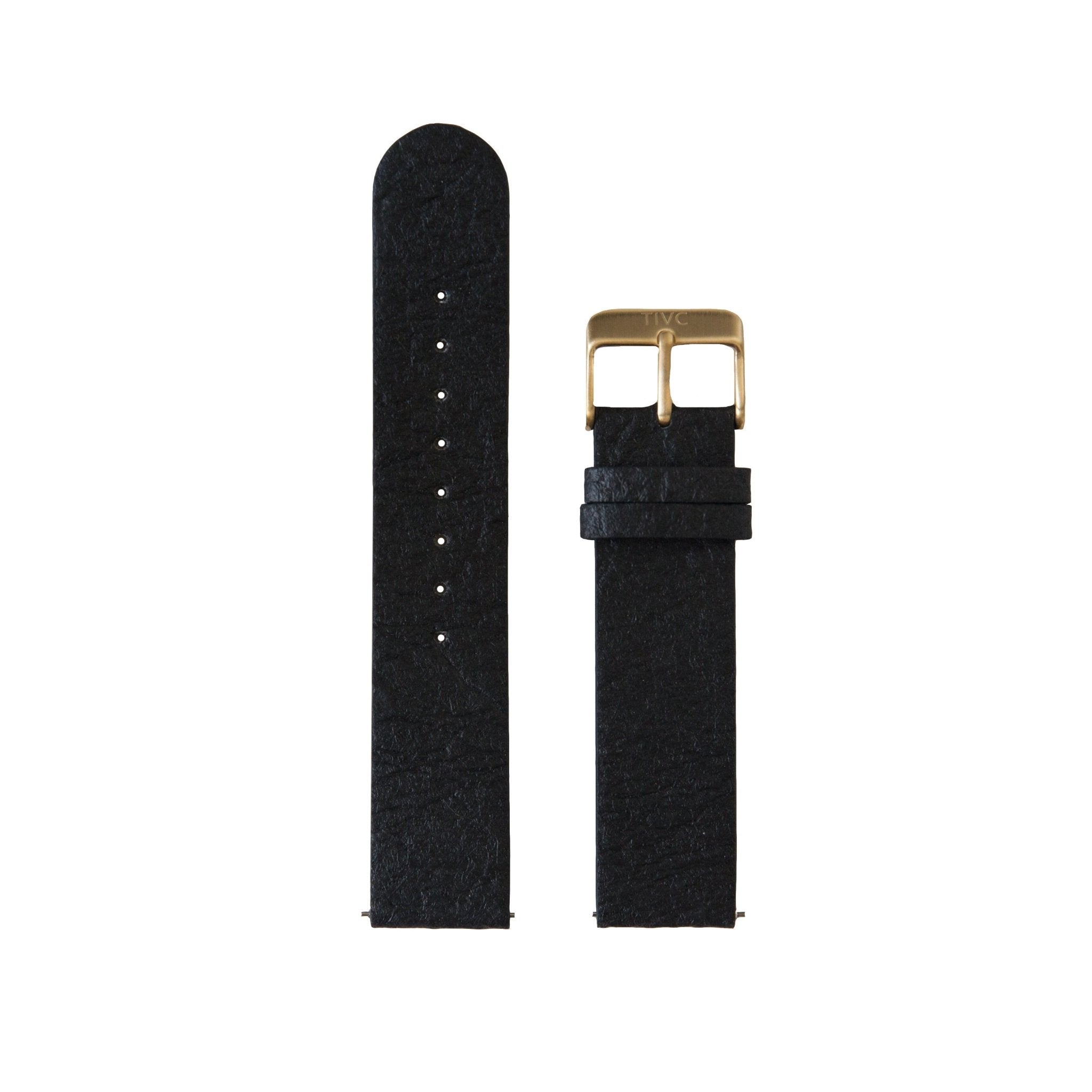 18mm Pinatex Band (Black) - Time IV Change - stride