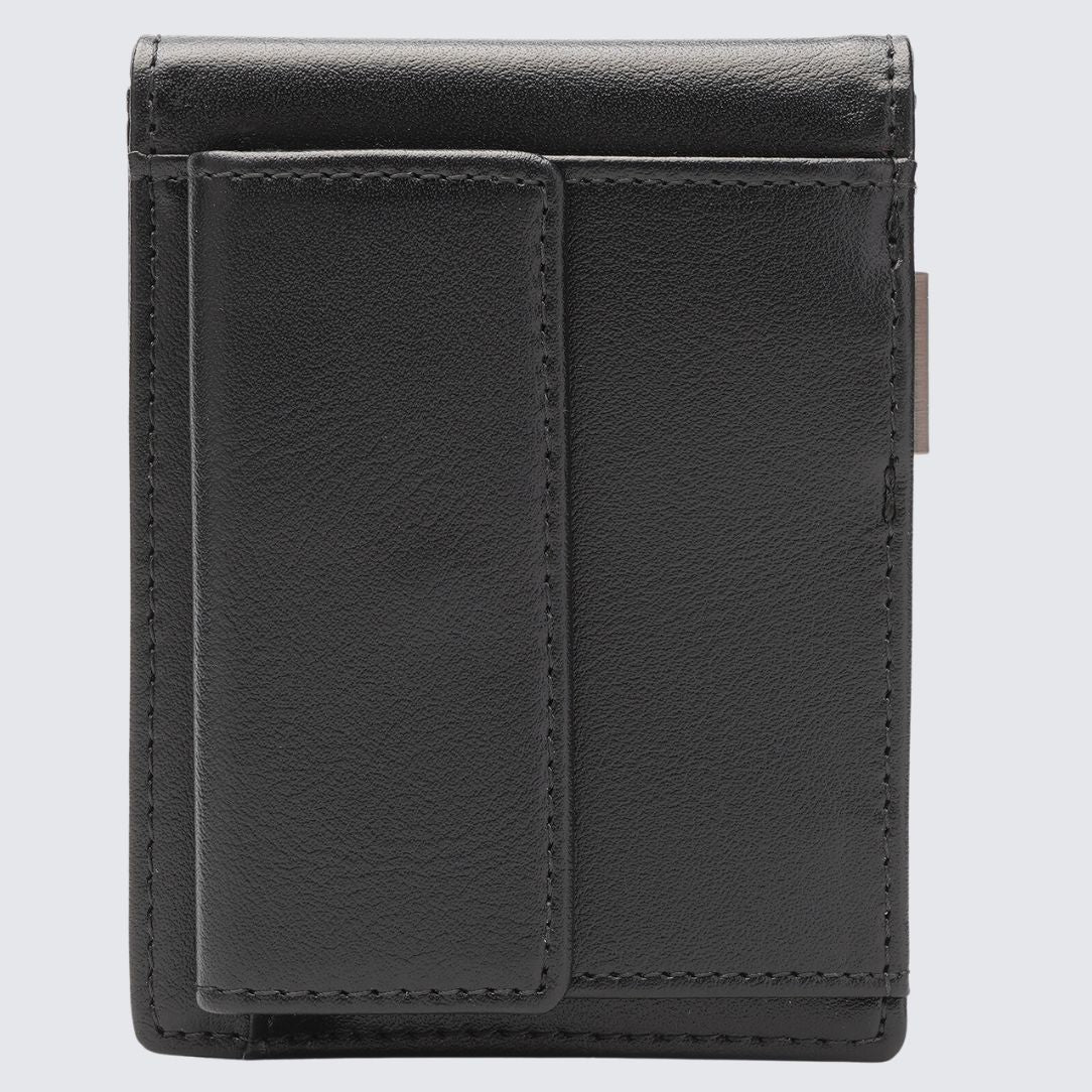 Yamba Vegan Minimalist Slim Bifold Wallet I Black