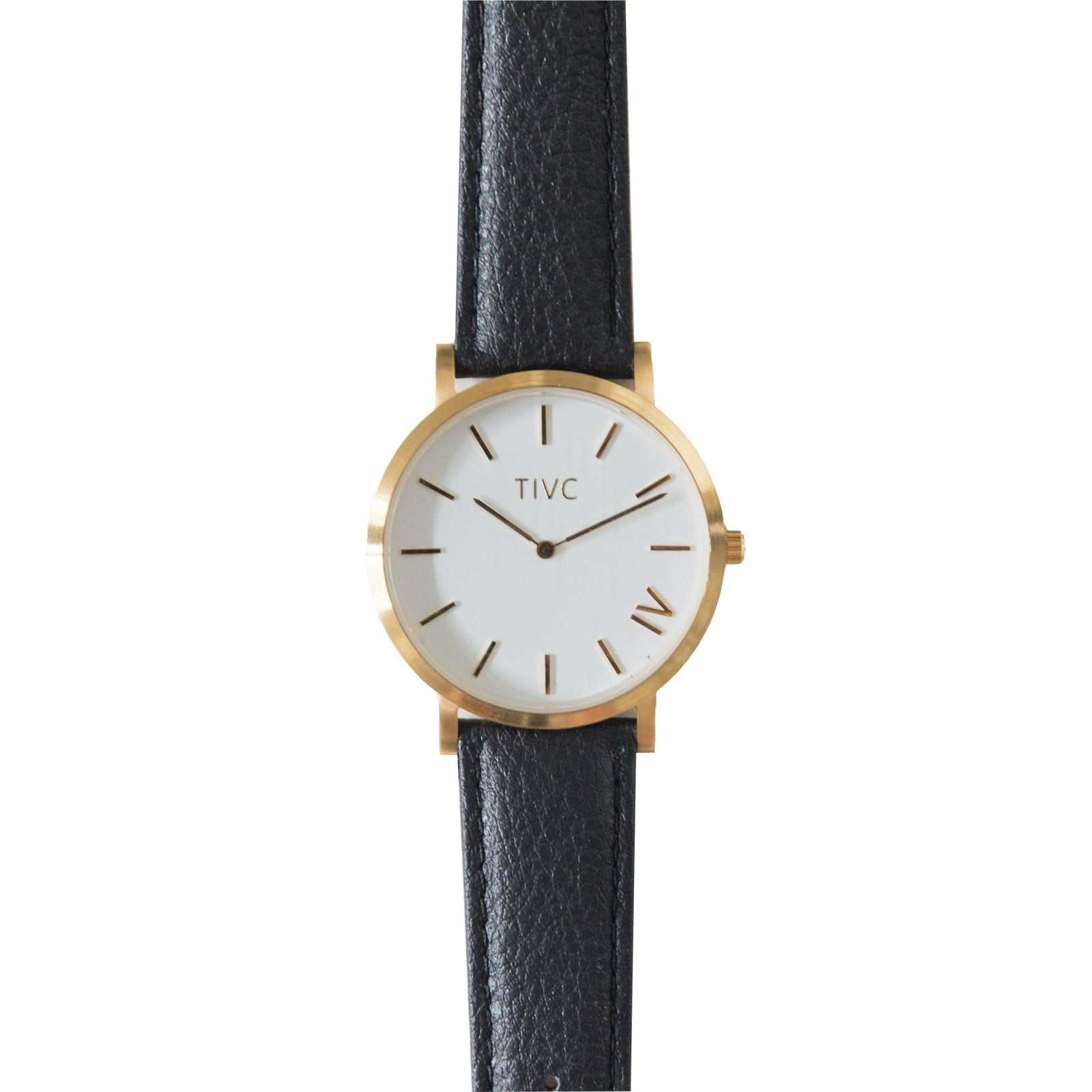 36mm Gold | Black Stitched Band - Time IV Change - stride