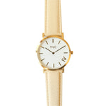 36mm Gold | Cream Band - Time IV Change - stride