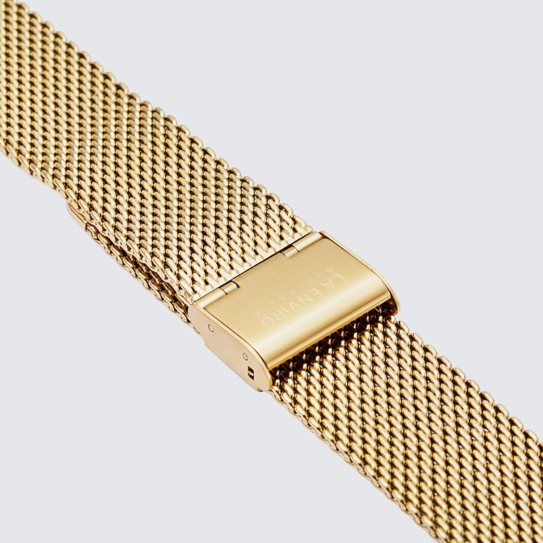 Gold Mesh Wrist Strap | 20MM