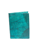 Vegan Leather Passport Holder - Turquoise