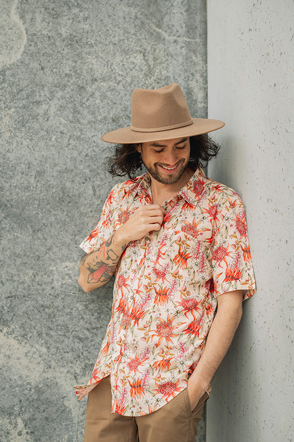 Short Sleeve Shirt - Botanical