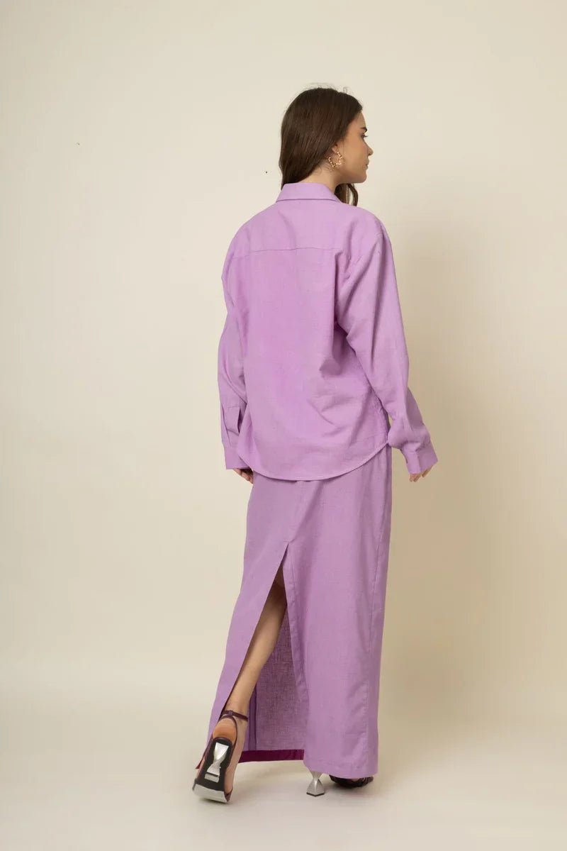 ABBY PURPLE SKIRT - Bethikal - stride