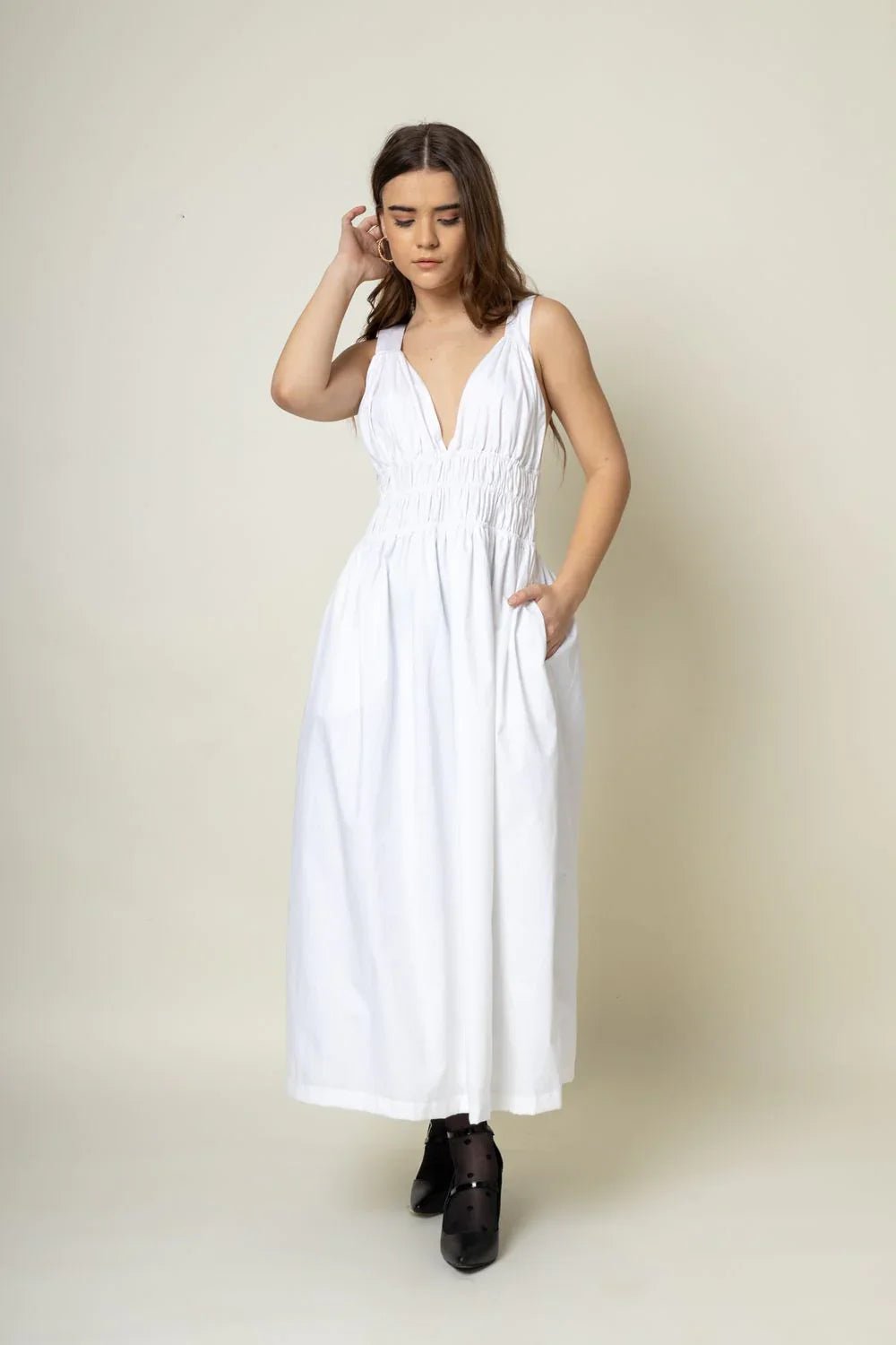 AUGUST WHITE DRESS - Bethikal - stride