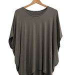 Bamboo Cocoon Top - Olive - Tluxe - stride