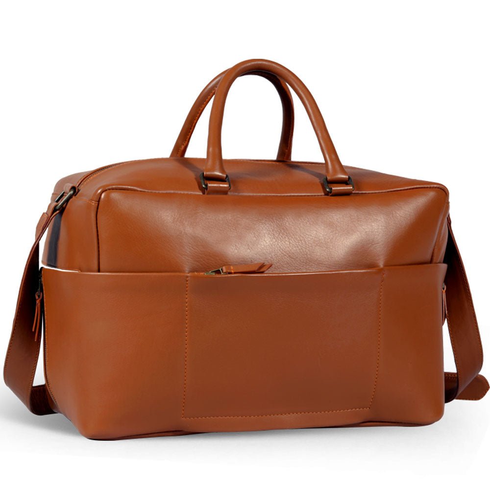 Belgian Hare Rabbit Weekender Leather Bag - Bethikal - stride