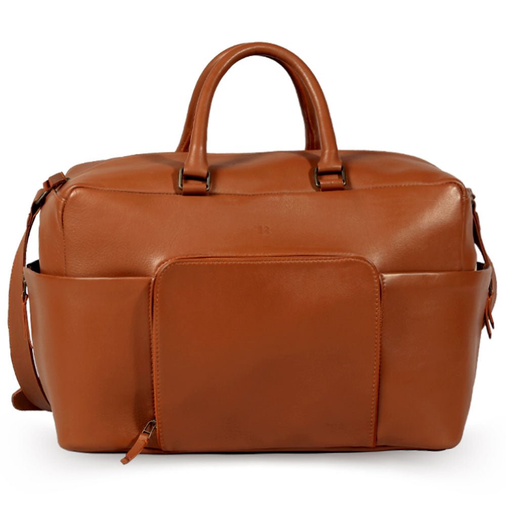 Belgian Hare Rabbit Weekender Leather Bag - Bethikal - stride