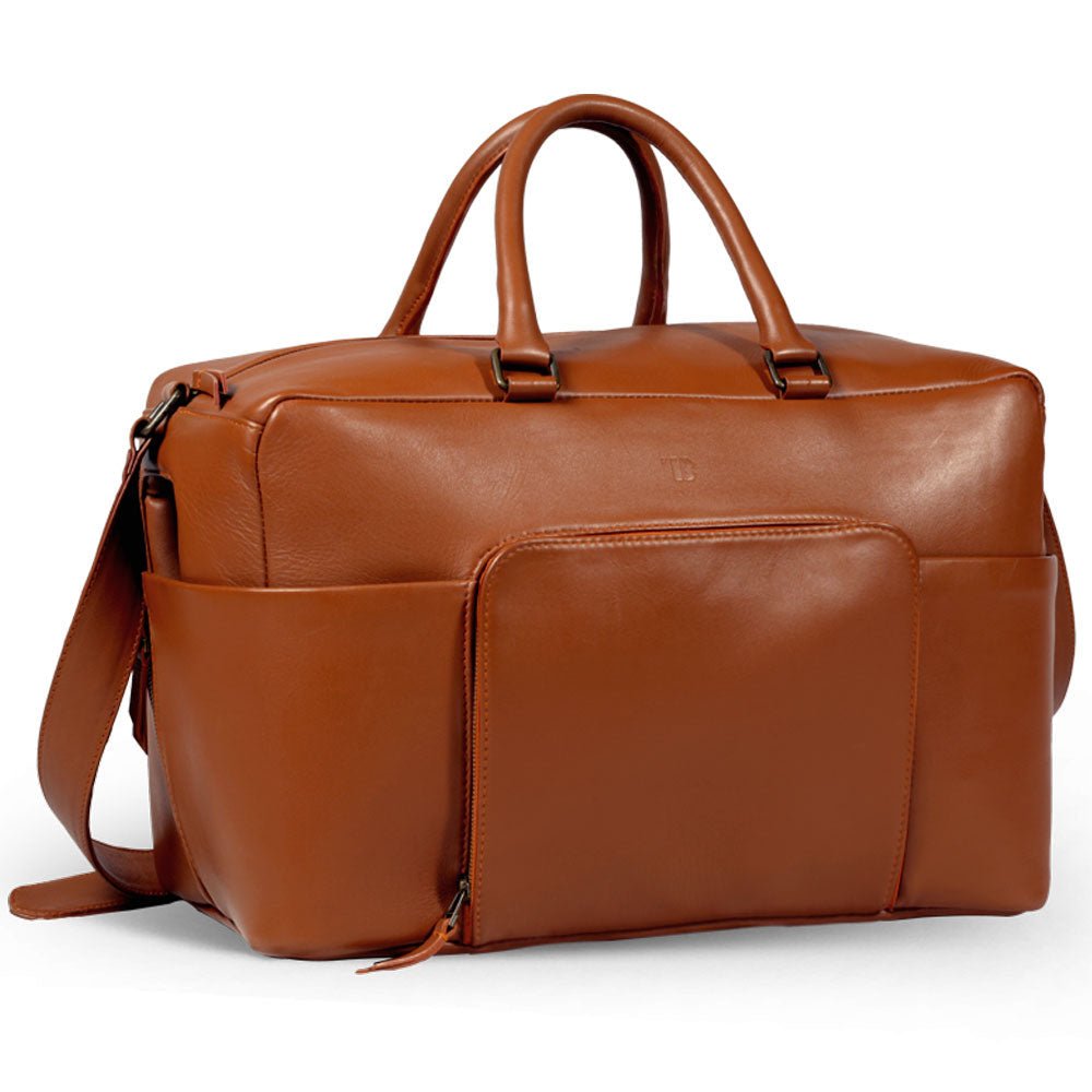 Belgian Hare Rabbit Weekender Leather Bag - Bethikal - stride