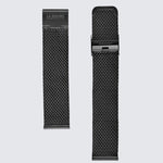 Black Mesh Wrist Strap | 20MM - La Enviro - stride