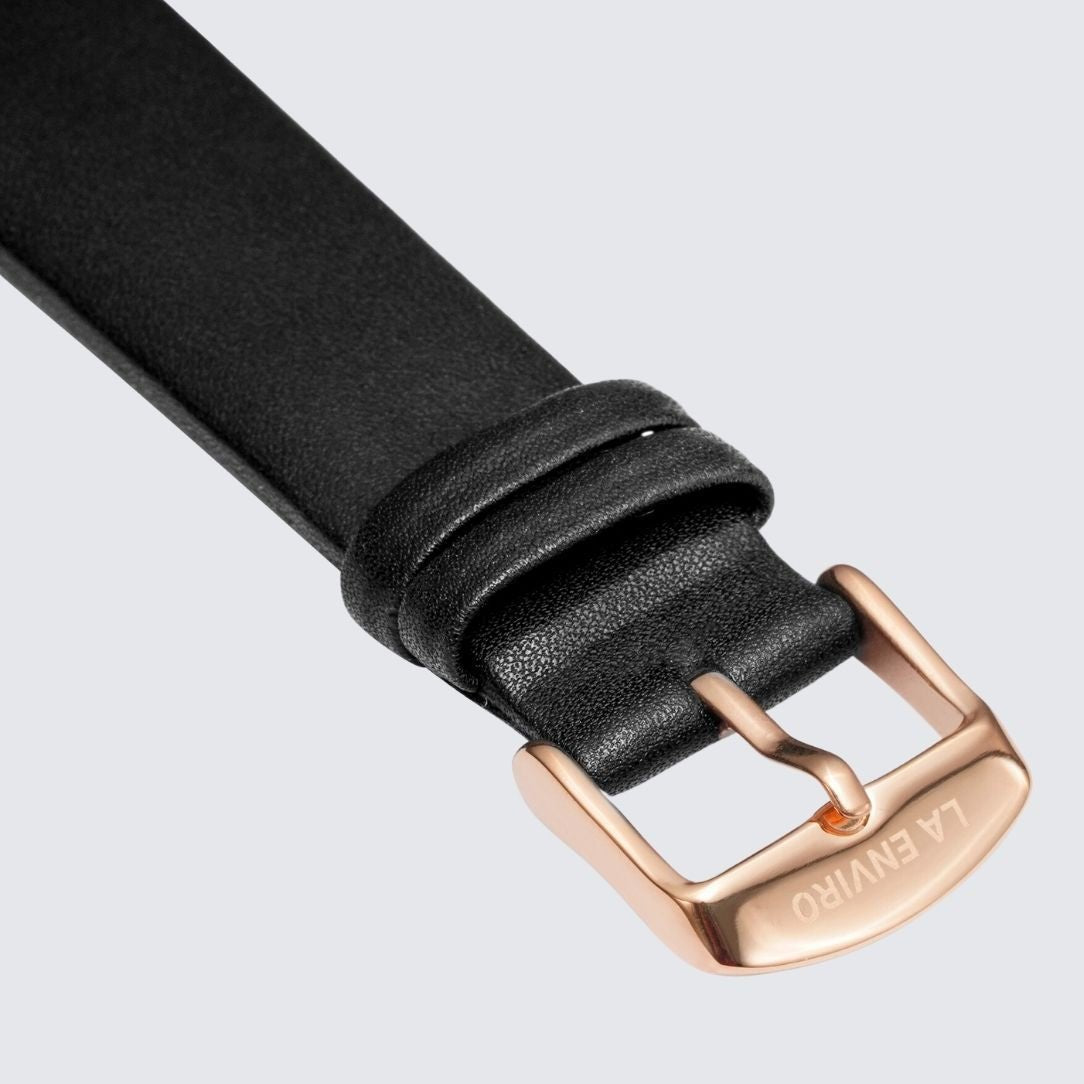 Black Unstitched Strap | 20MM - La Enviro - stride