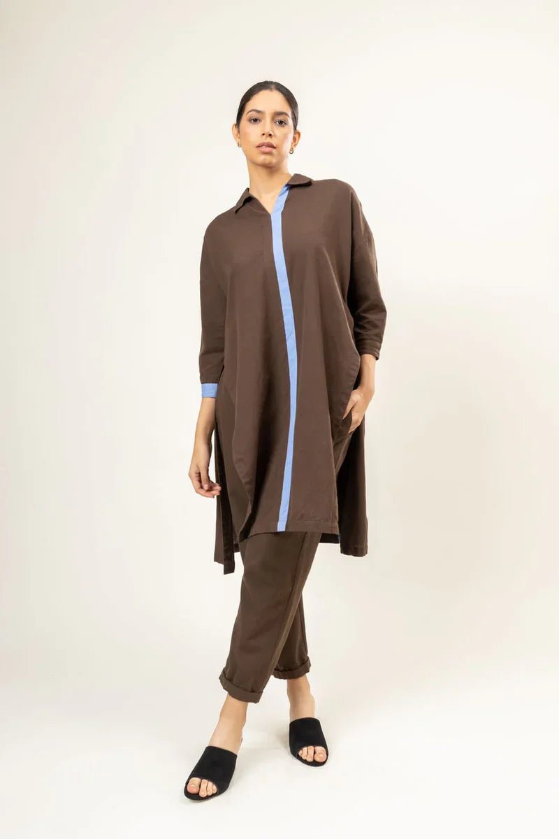 BLAKE BROWN TUNIC - Bethikal - stride