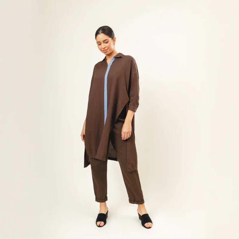 BLAKE BROWN TUNIC - Bethikal - stride