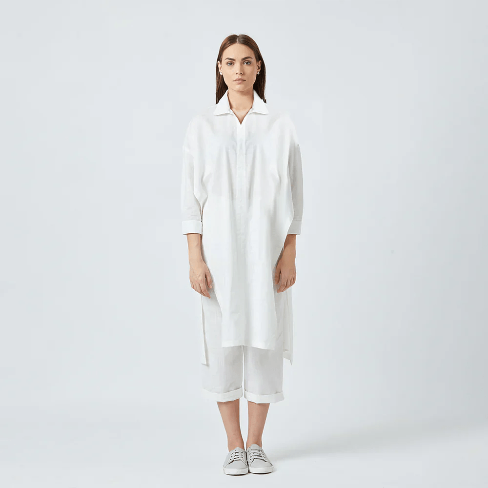 BLAKE WHITE TUNIC - Bethikal - stride