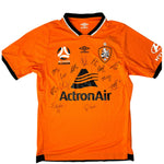 Brisbane Roar Home 2018 - 2019 Signed M - Unwanted FC - stride