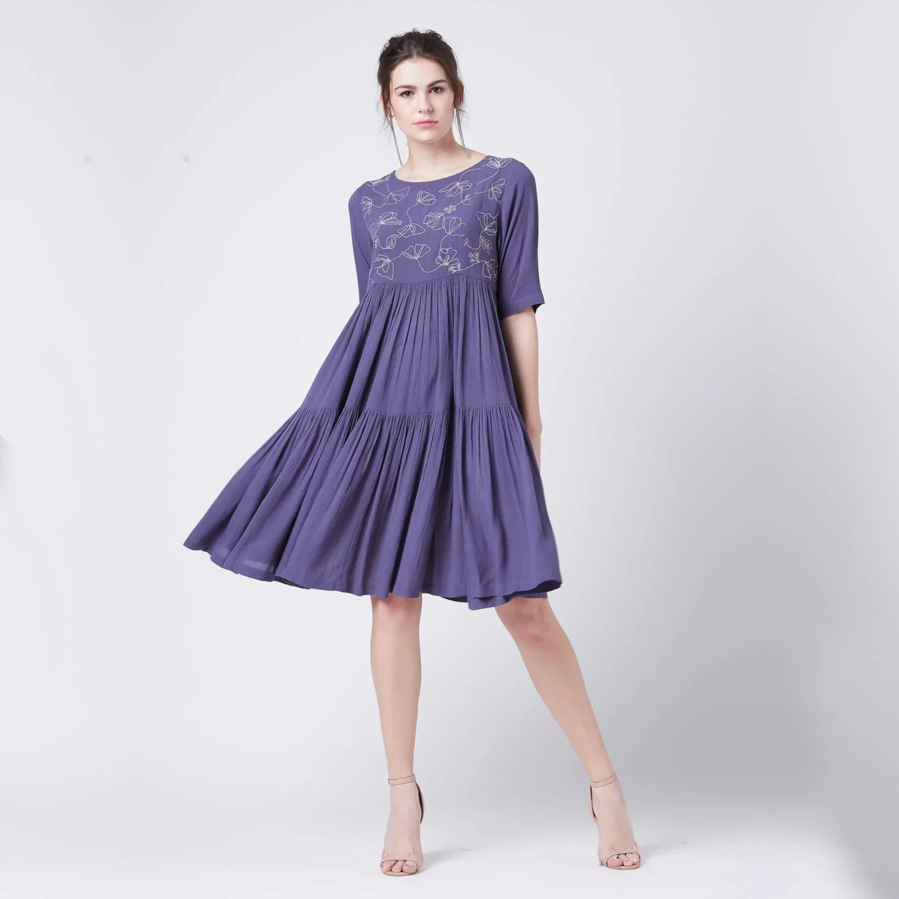 CEBALLOS PURPLE DRESS - Bethikal - stride