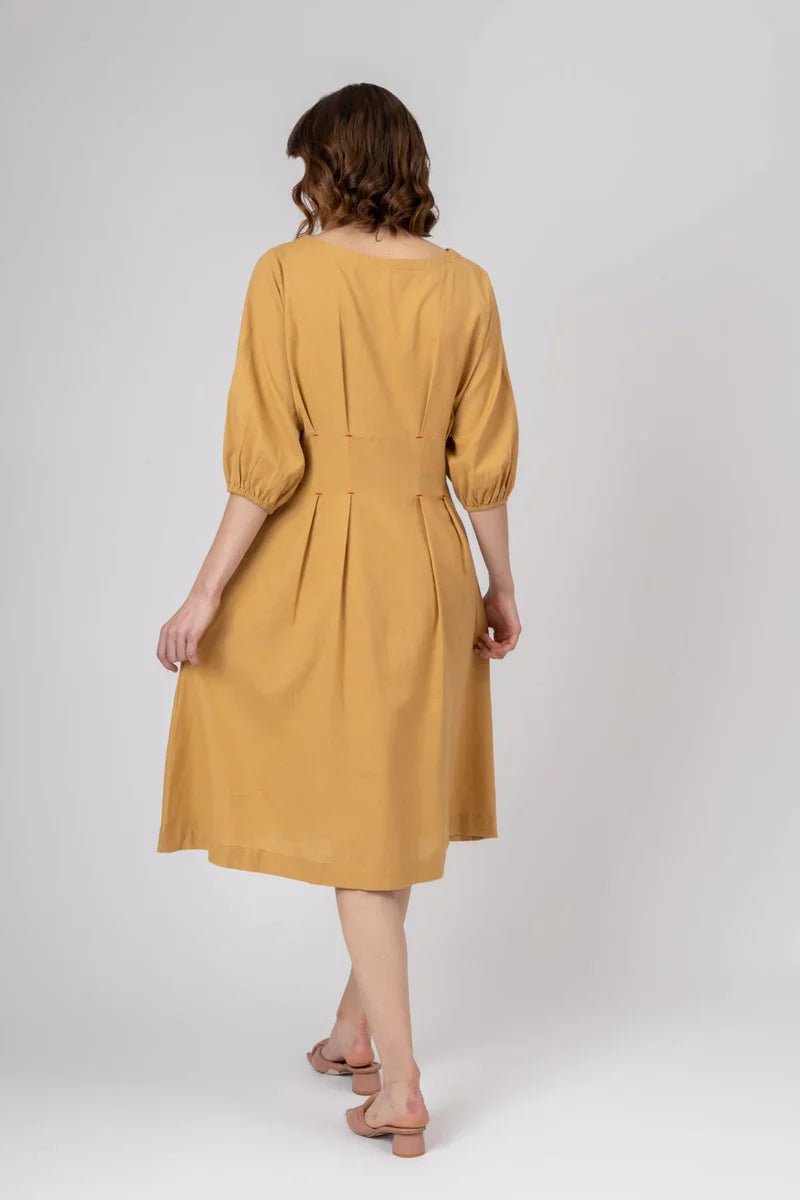 CELIA BEIGE DRESS - Bethikal - stride