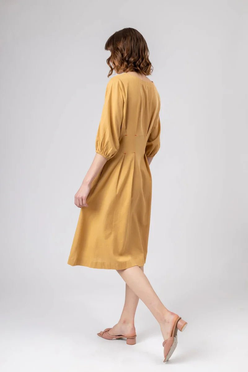 CELIA BEIGE DRESS - Bethikal - stride