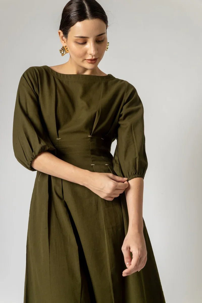 CELIA GREEN DRESS - Bethikal - stride