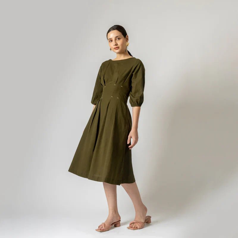 CELIA GREEN DRESS - Bethikal - stride