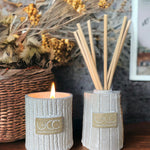 Ceramic Harmony - Ceramic Candle & Diffuser Set - Unwind Candle Co - stride