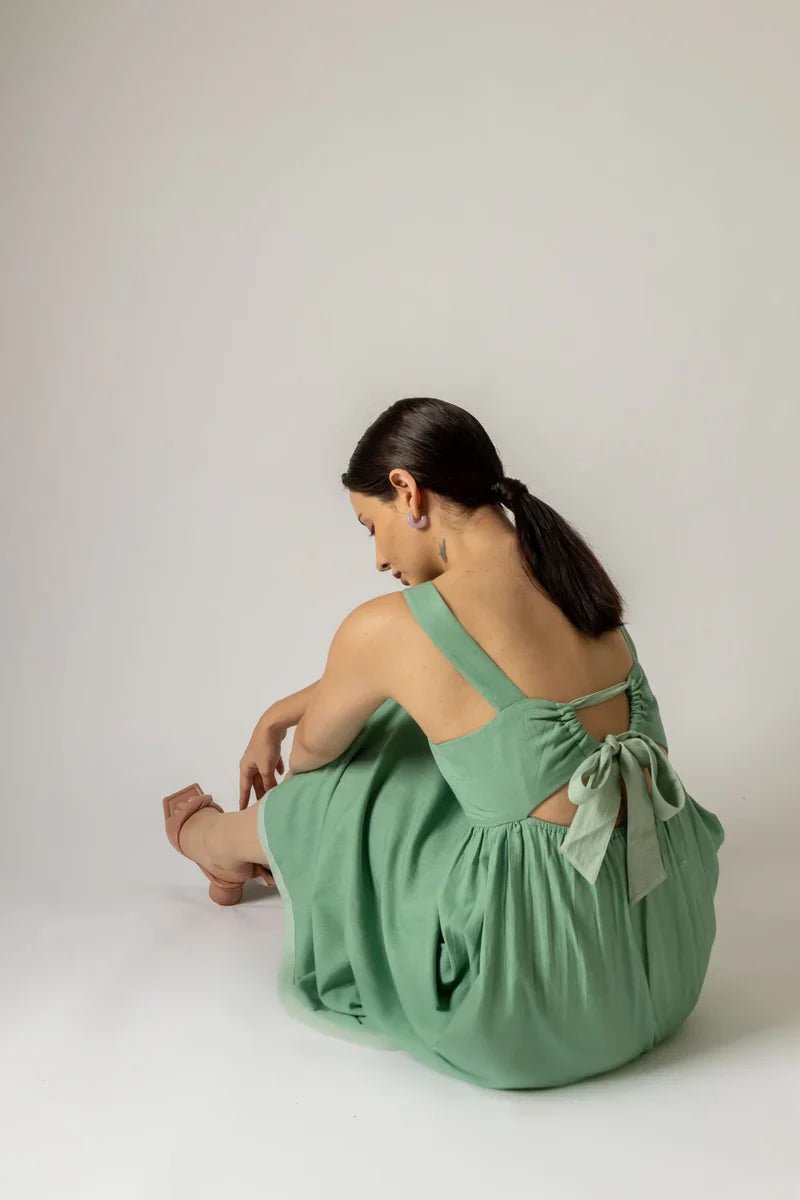 CLARA GREEN DRESS - Bethikal - stride