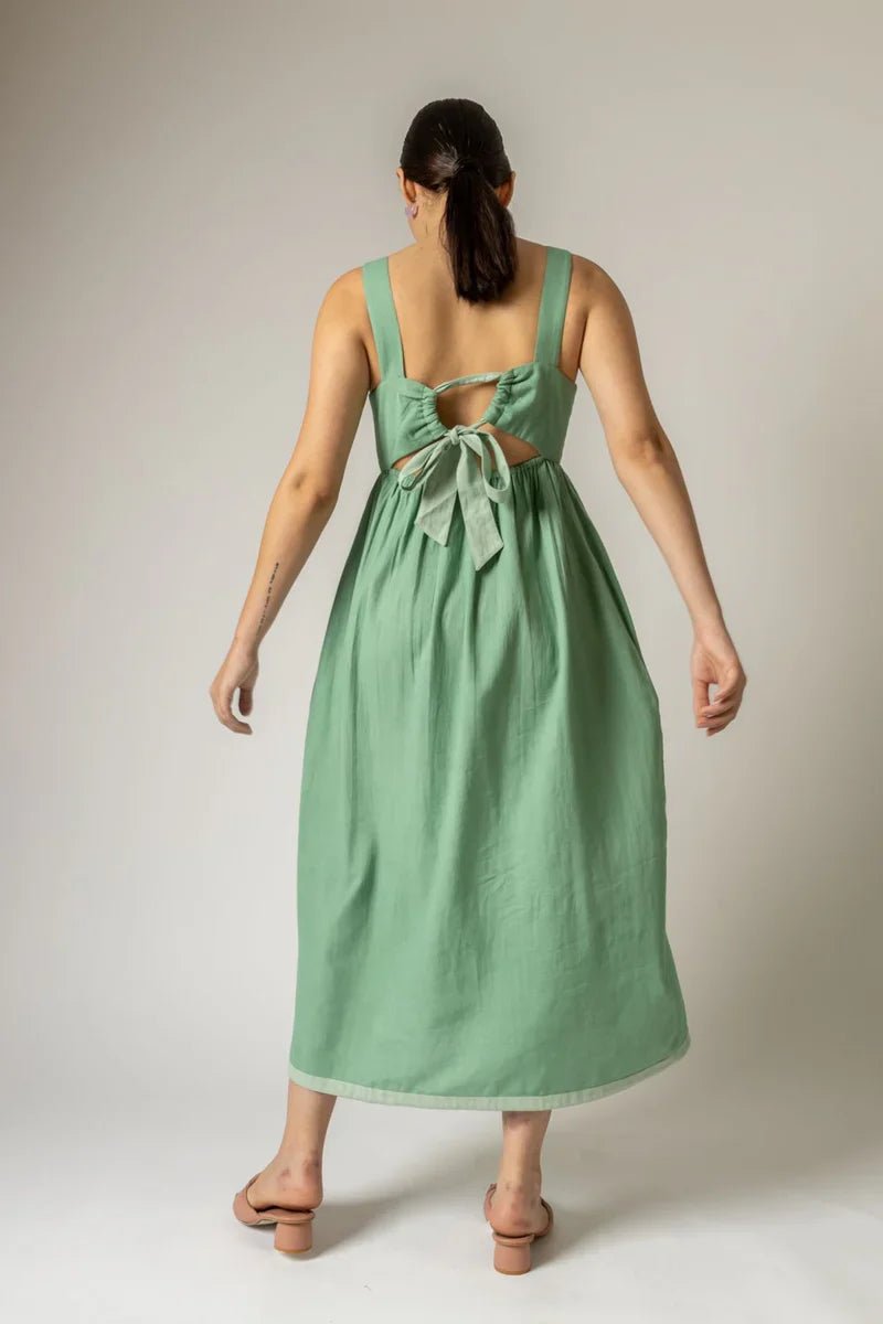 CLARA GREEN DRESS - Bethikal - stride