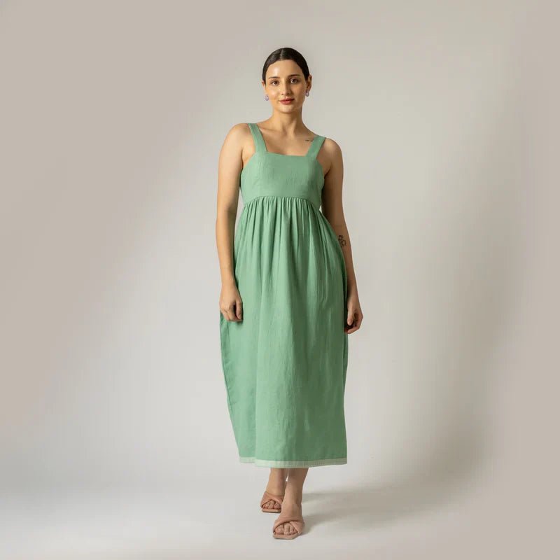 CLARA GREEN DRESS - Bethikal - stride