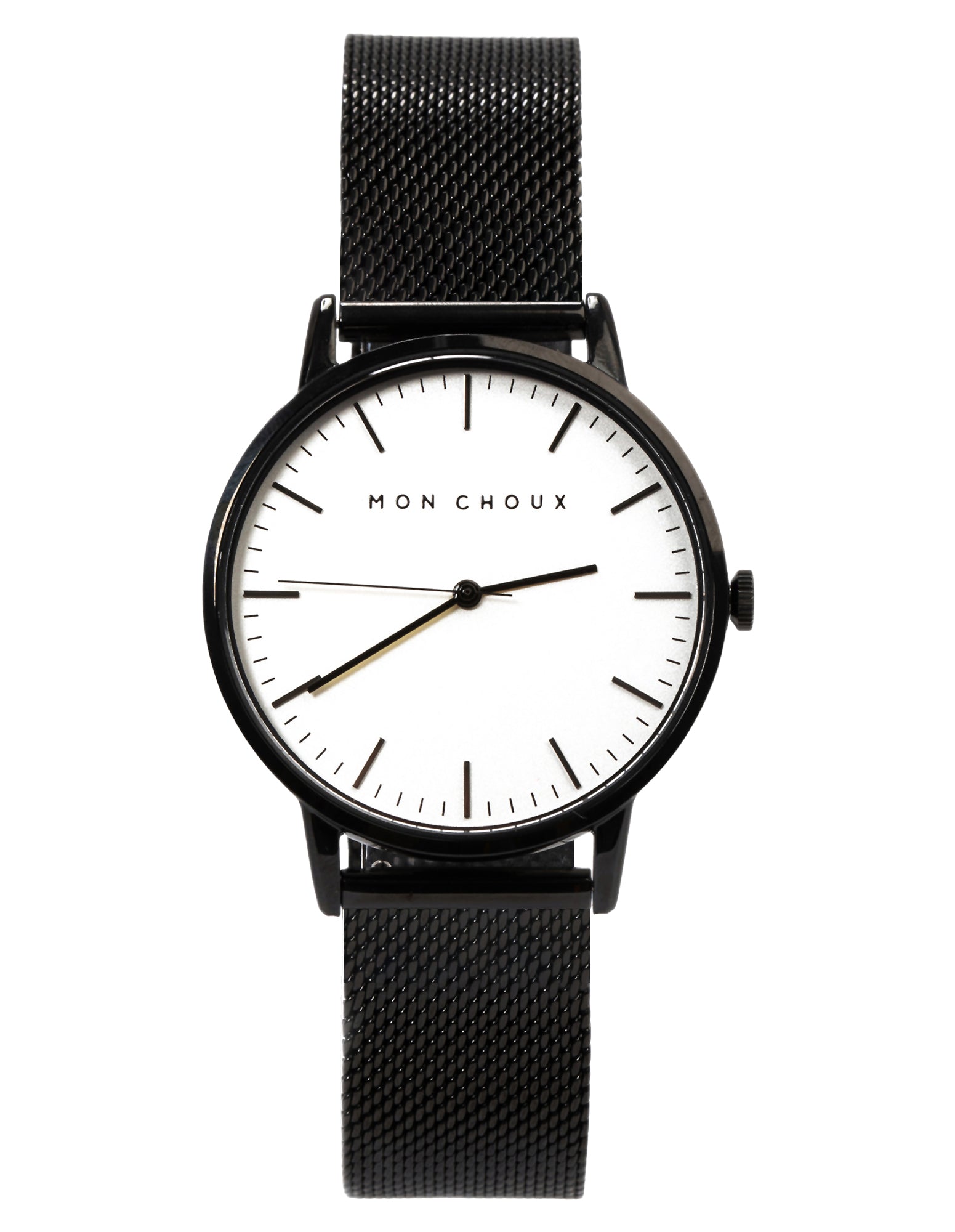 CLASSIC - NOIR WATCH - MESH - Mon Choux - stride