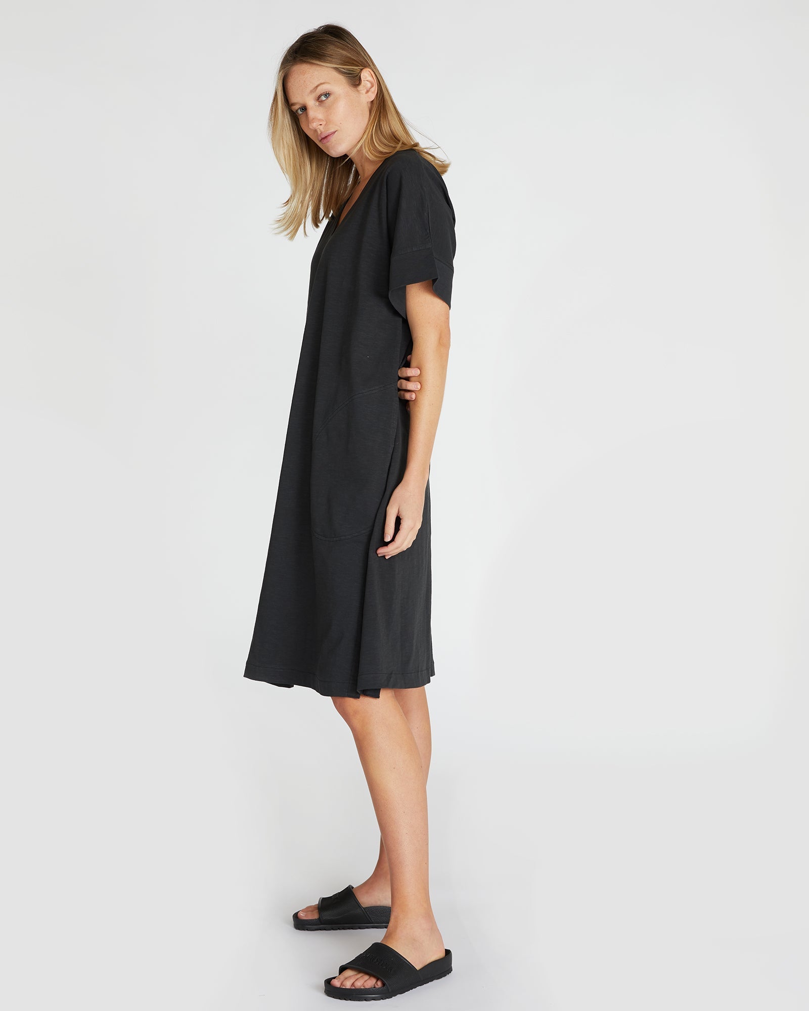 The Slub Tee Dress | Squid Ink