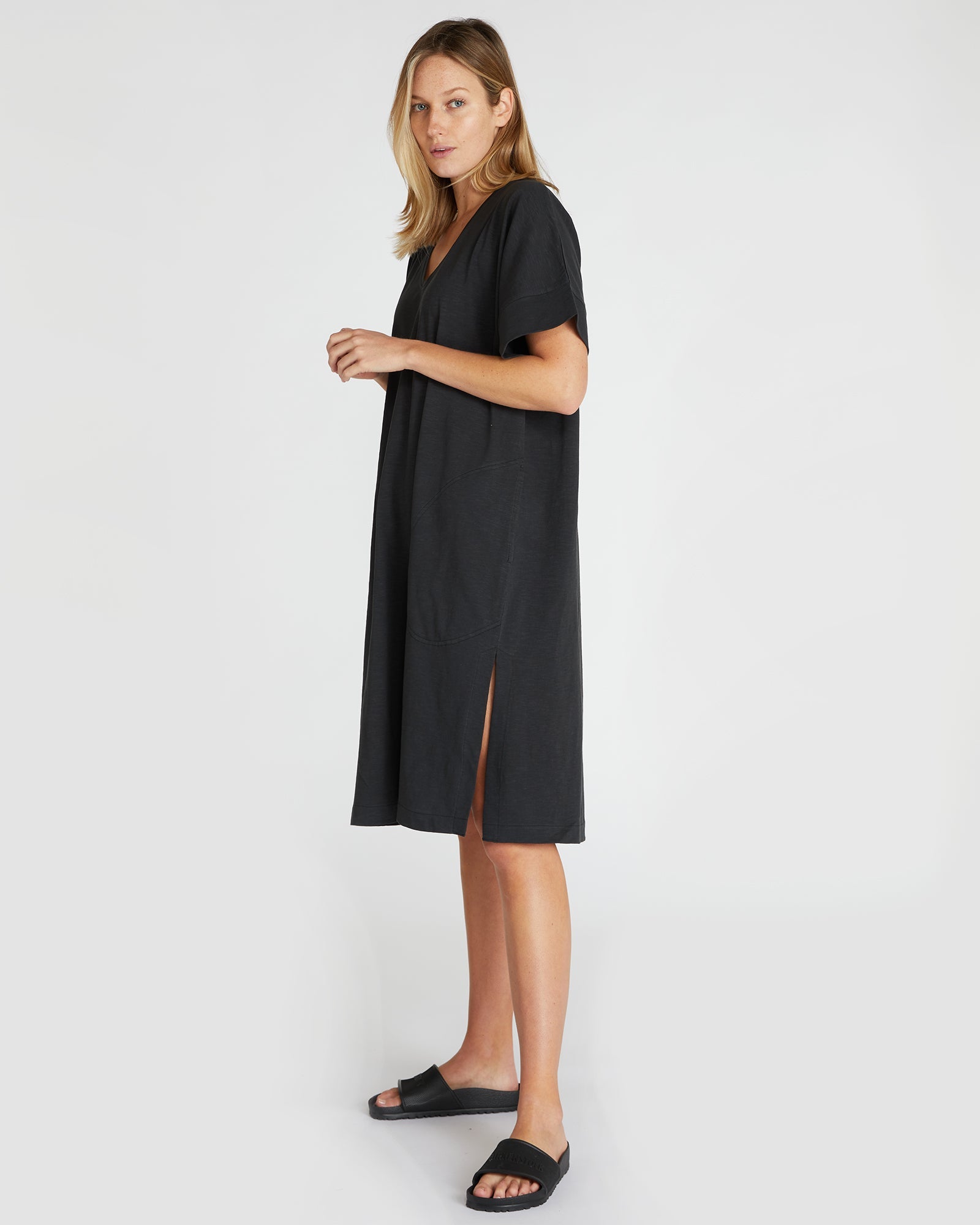 The Slub Tee Dress | Squid Ink