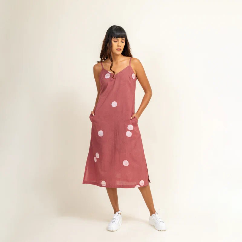 CORAL SLIP DRESS - Bethikal - stride