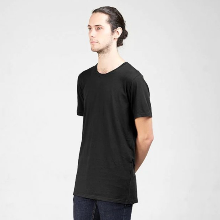 Cotton Tall Crew | Black - Dorsu - stride