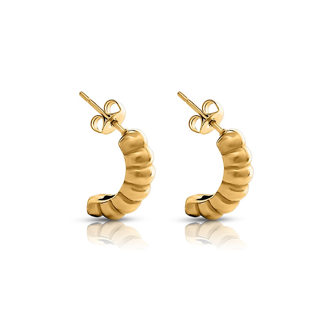 Courtside Stud Earrings - EVER Jewellery - stride