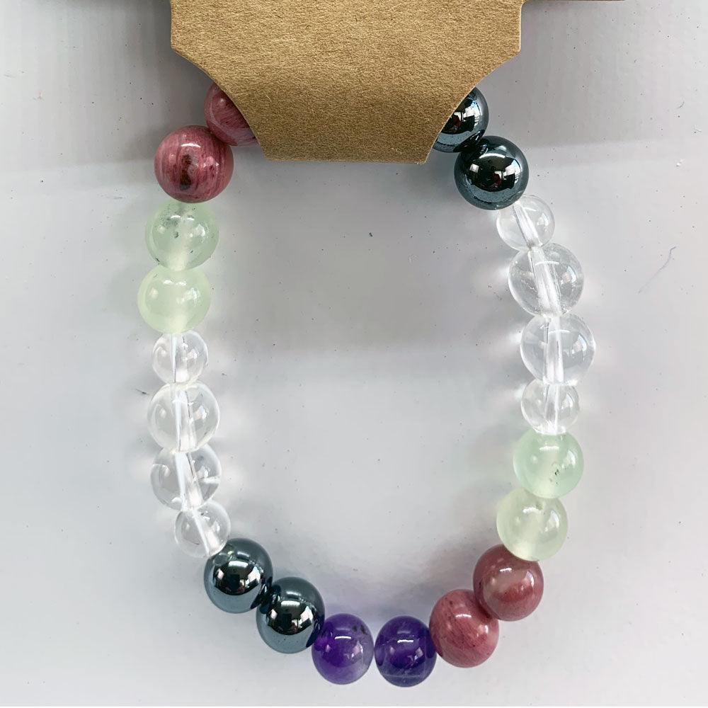 Crystal Healing Bracelet for Anxiety Relief & Calm - Empowered Clothing - stride