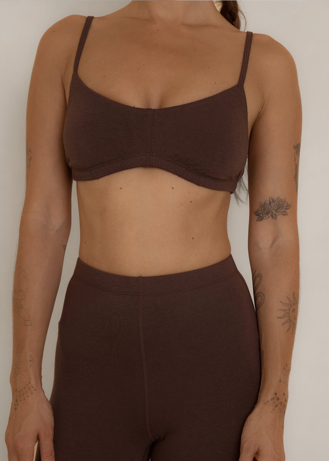 Day Bralette - Dark Brown - Pinky & Kamal - stride