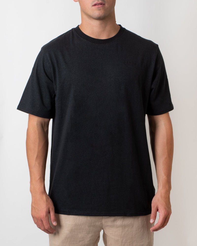 DESTii Black Hemp T-Shirt - DESTii - stride