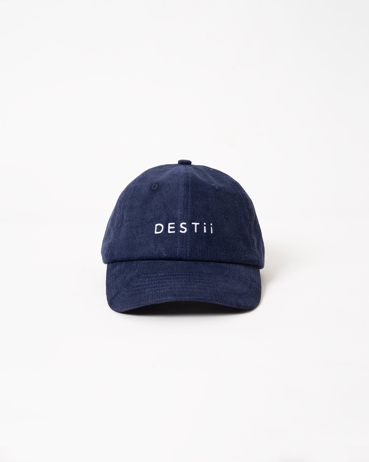 DESTii Navy Organic Corduroy Cap - DESTii - stride