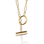 Downtown Toggle Chain Necklace - EVER Jewellery - stride