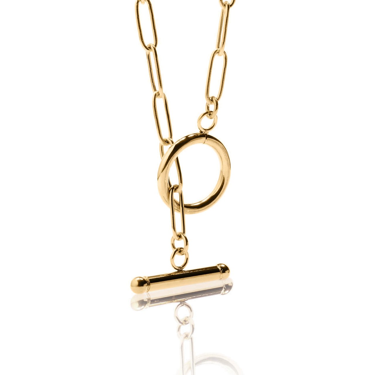 Downtown Toggle Chain Necklace - EVER Jewellery - stride