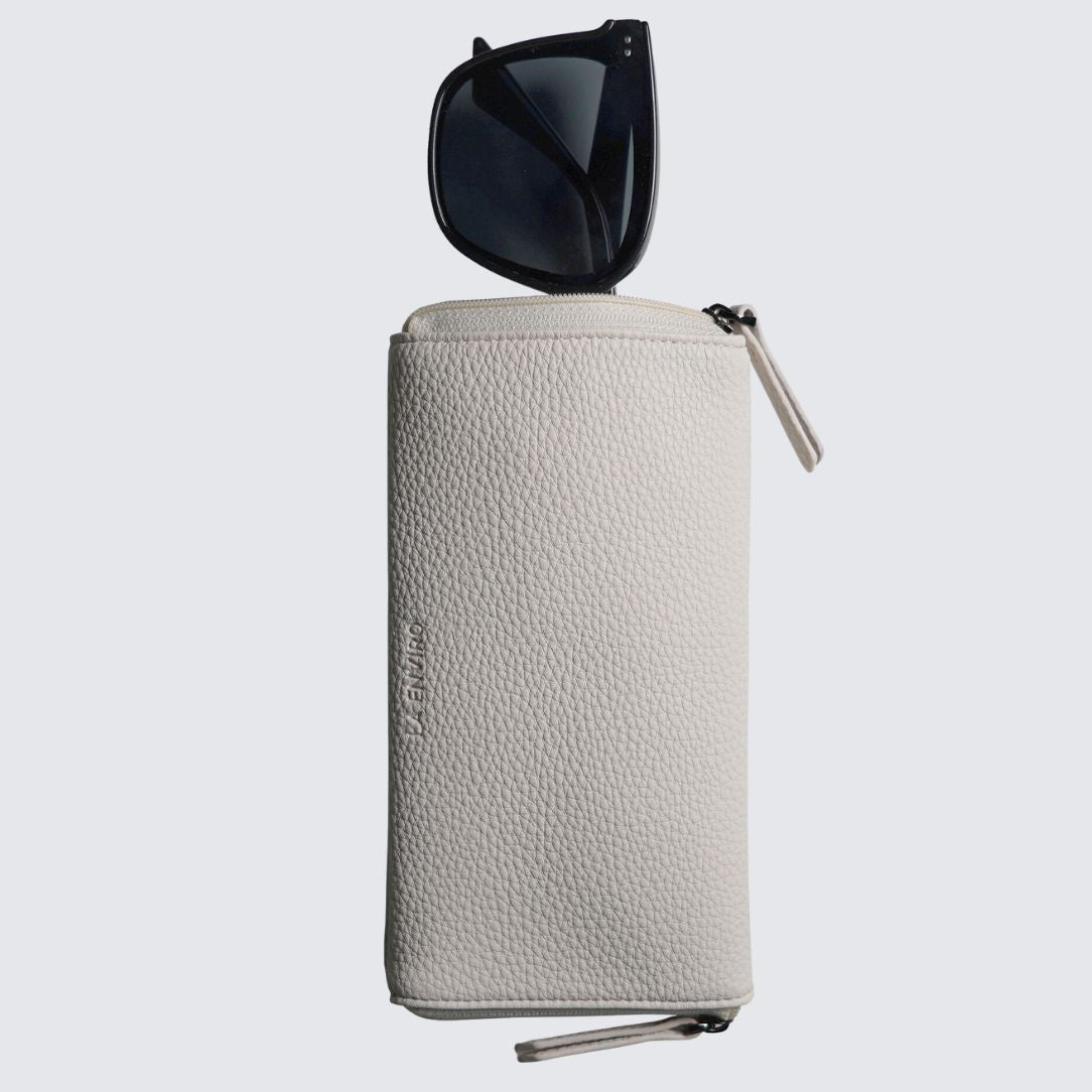 EDEN Double Sided Glasses Case I Ivory - La Enviro - stride