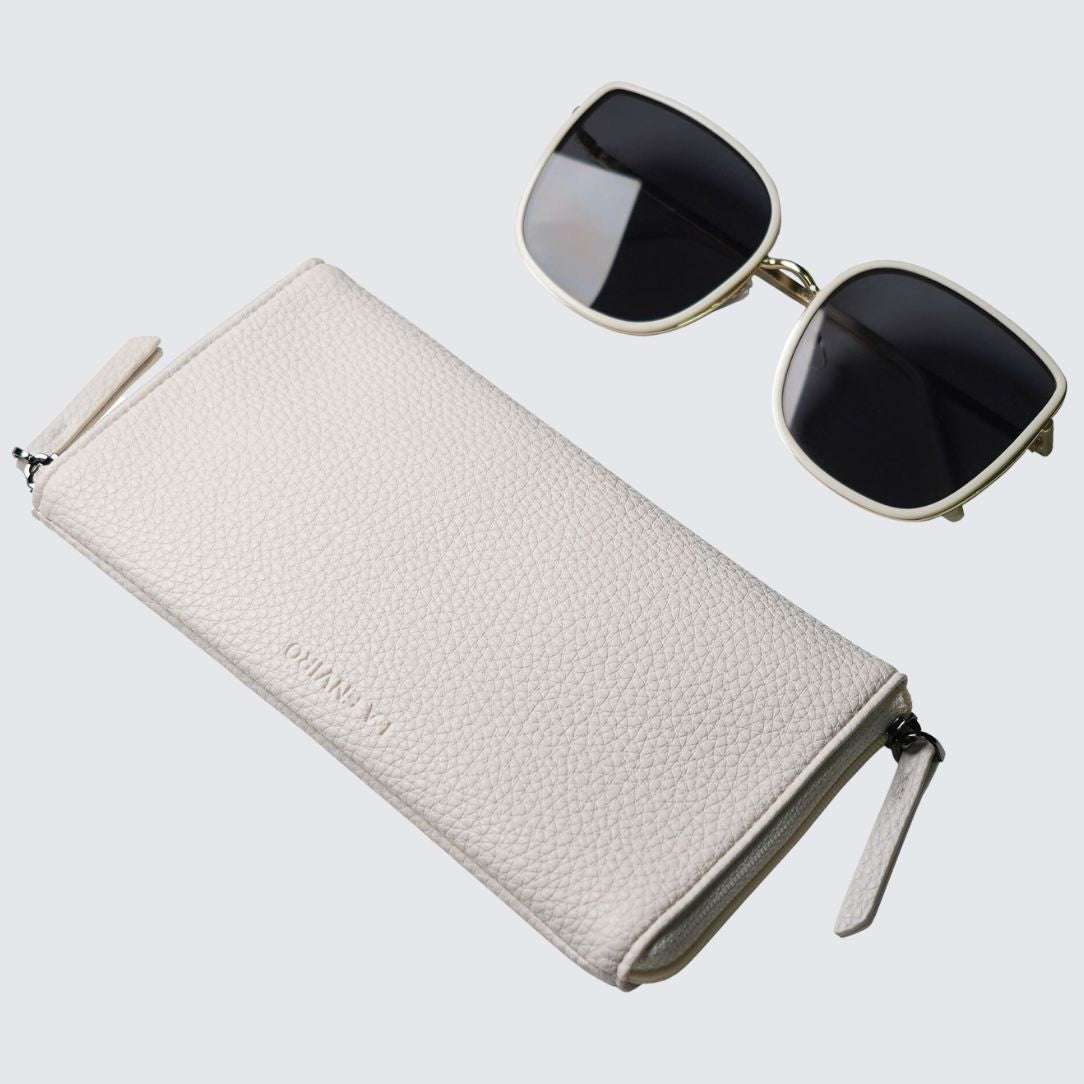 EDEN Double Sided Glasses Case I Ivory - La Enviro - stride