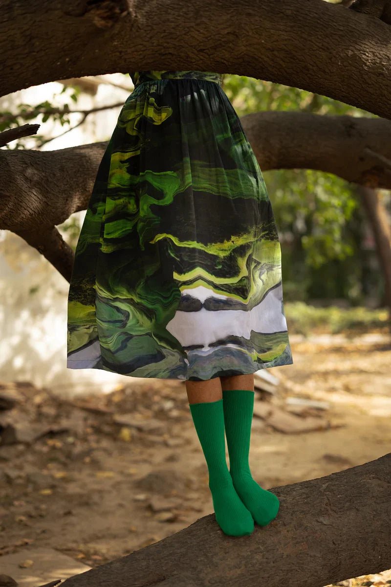 ELLA GREEN DRESS - Bethikal - stride