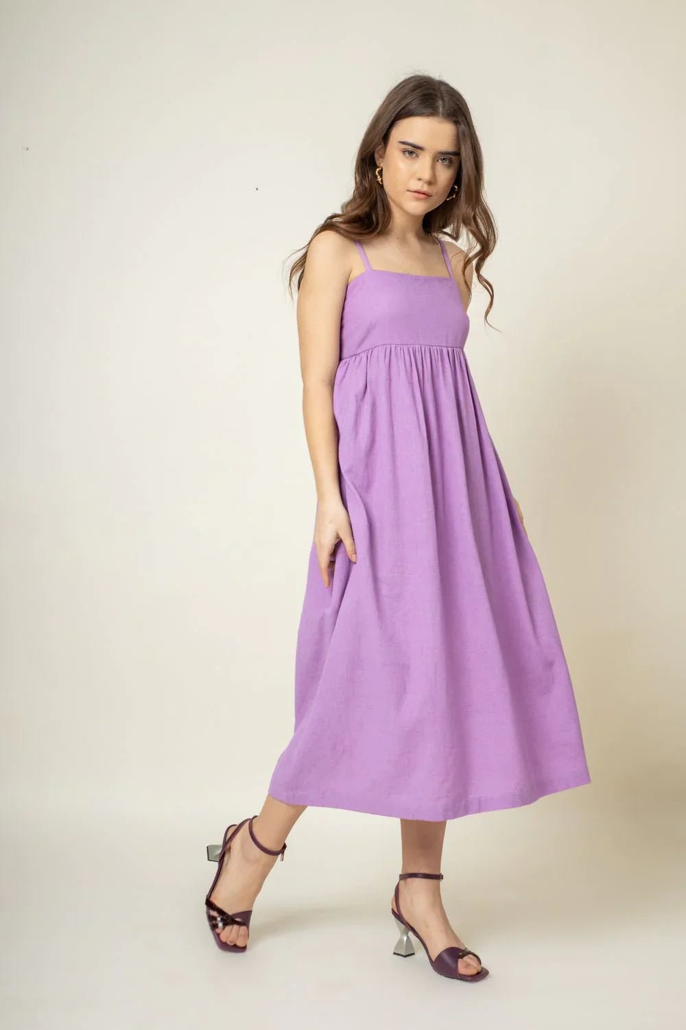 ELLA PURPLE DRESS - Bethikal - stride