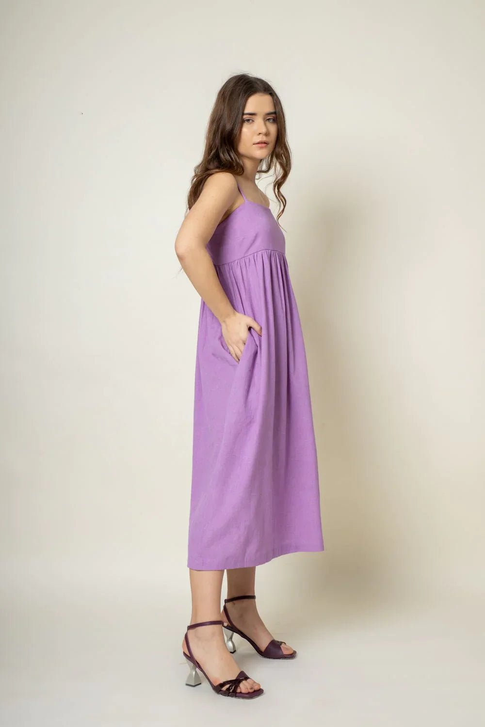 ELLA PURPLE DRESS - Bethikal - stride