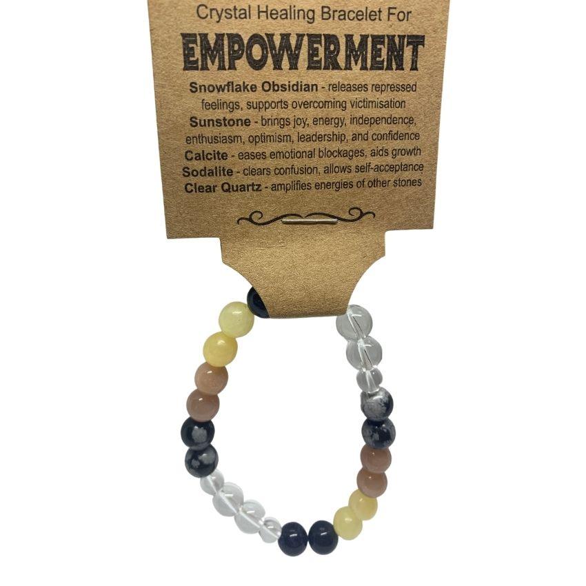 Empowerment | Crystal Healing Bracelet for Balance - Empowered Clothing - stride