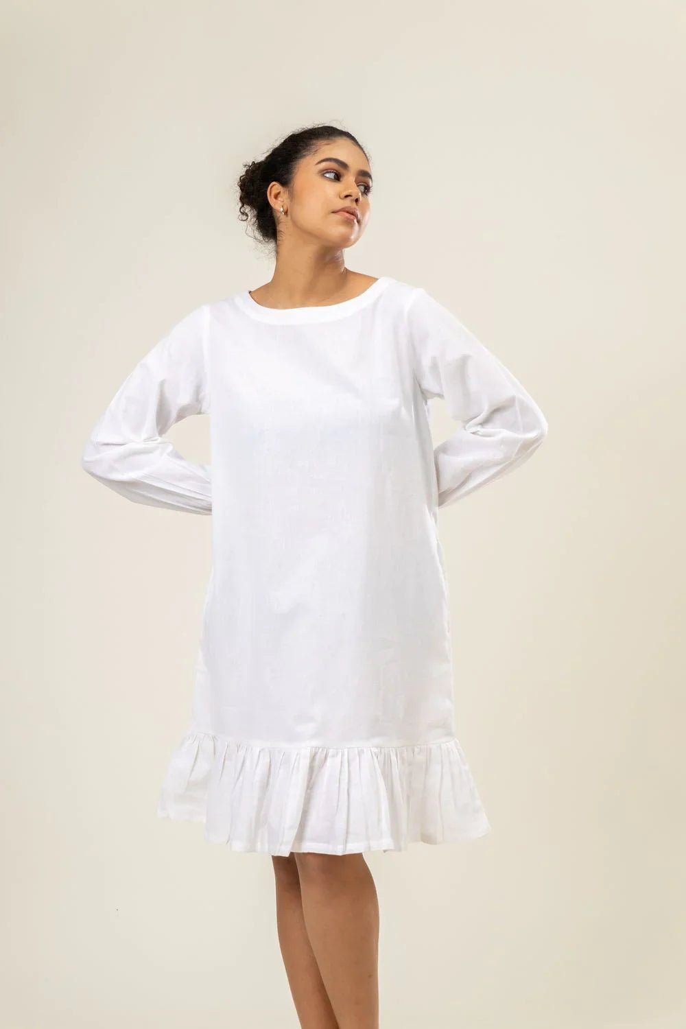 EVA WHITE DRESS - Bethikal - stride